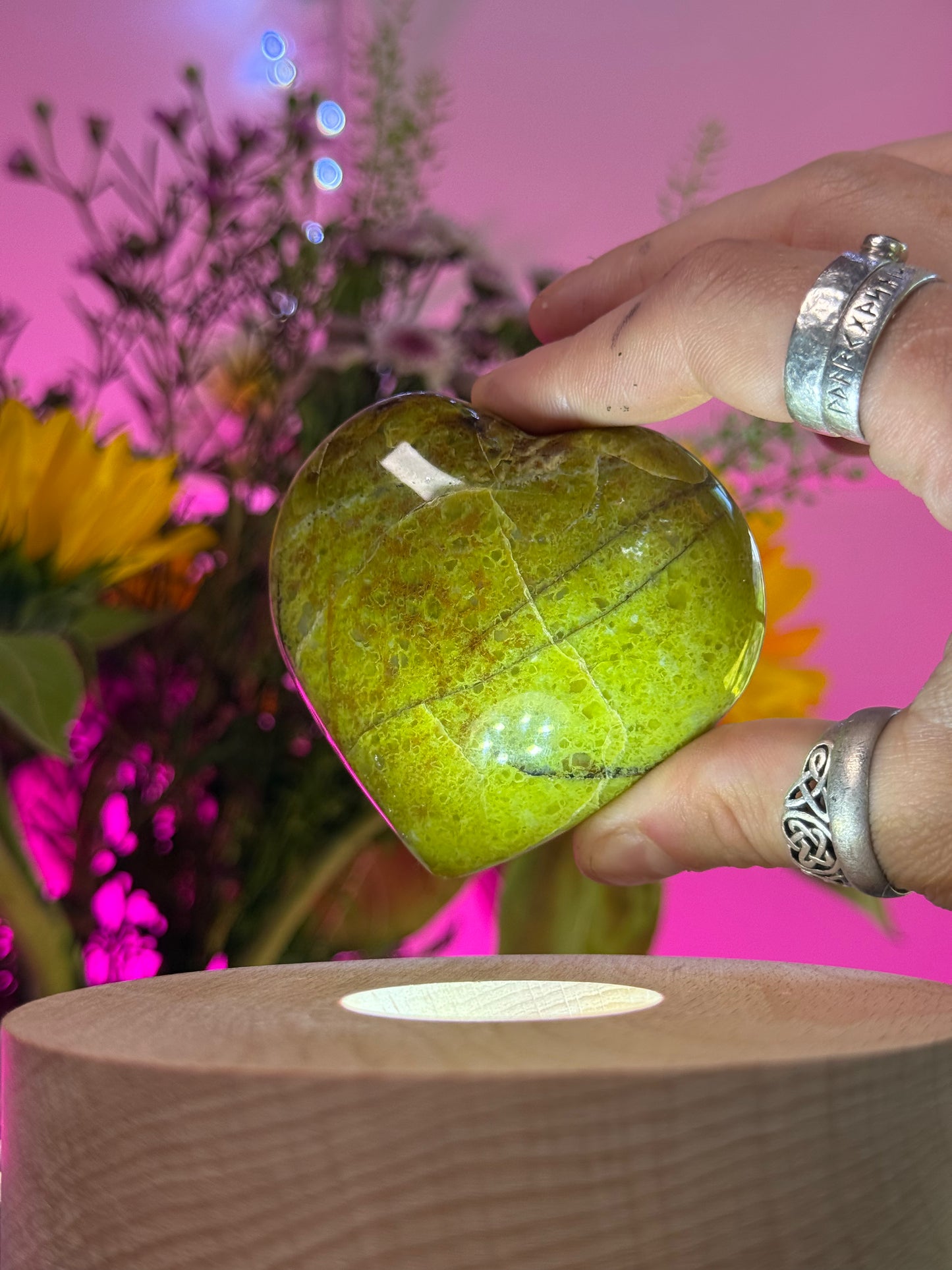 Green Opal Heart: Healing