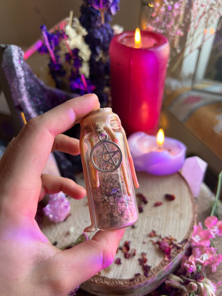 Lammas celebration spell jar