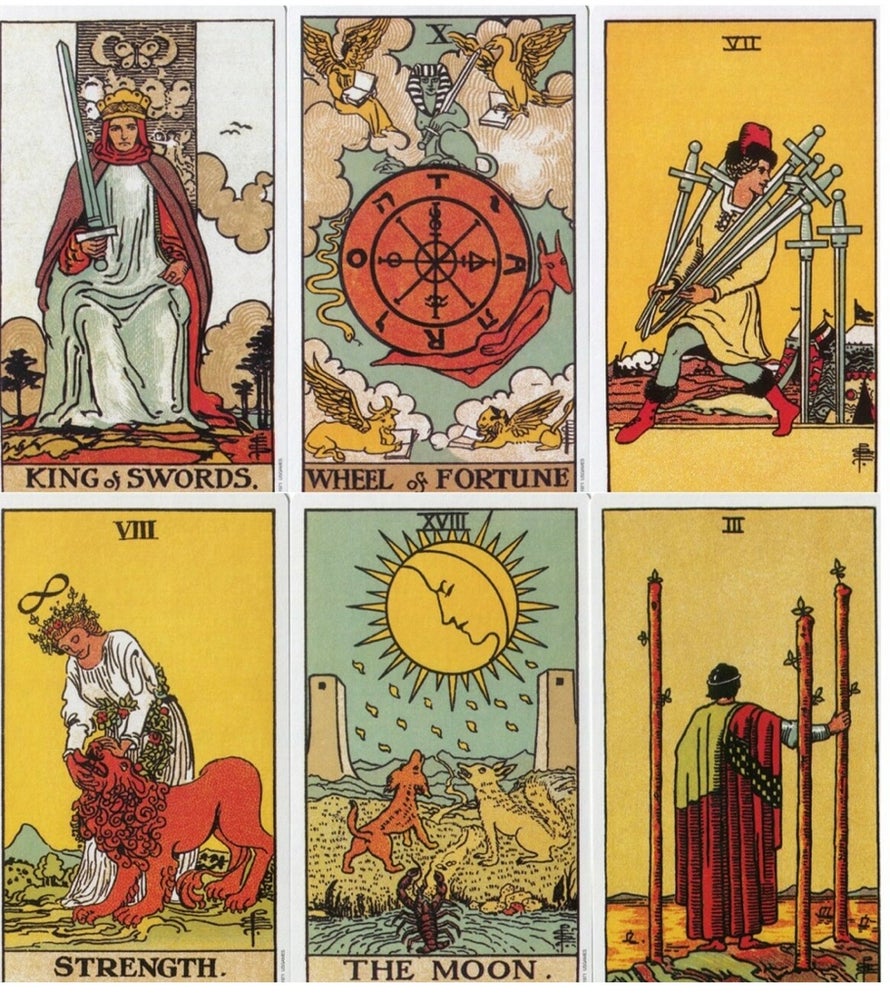 The original Rider Waite Tarot Deck