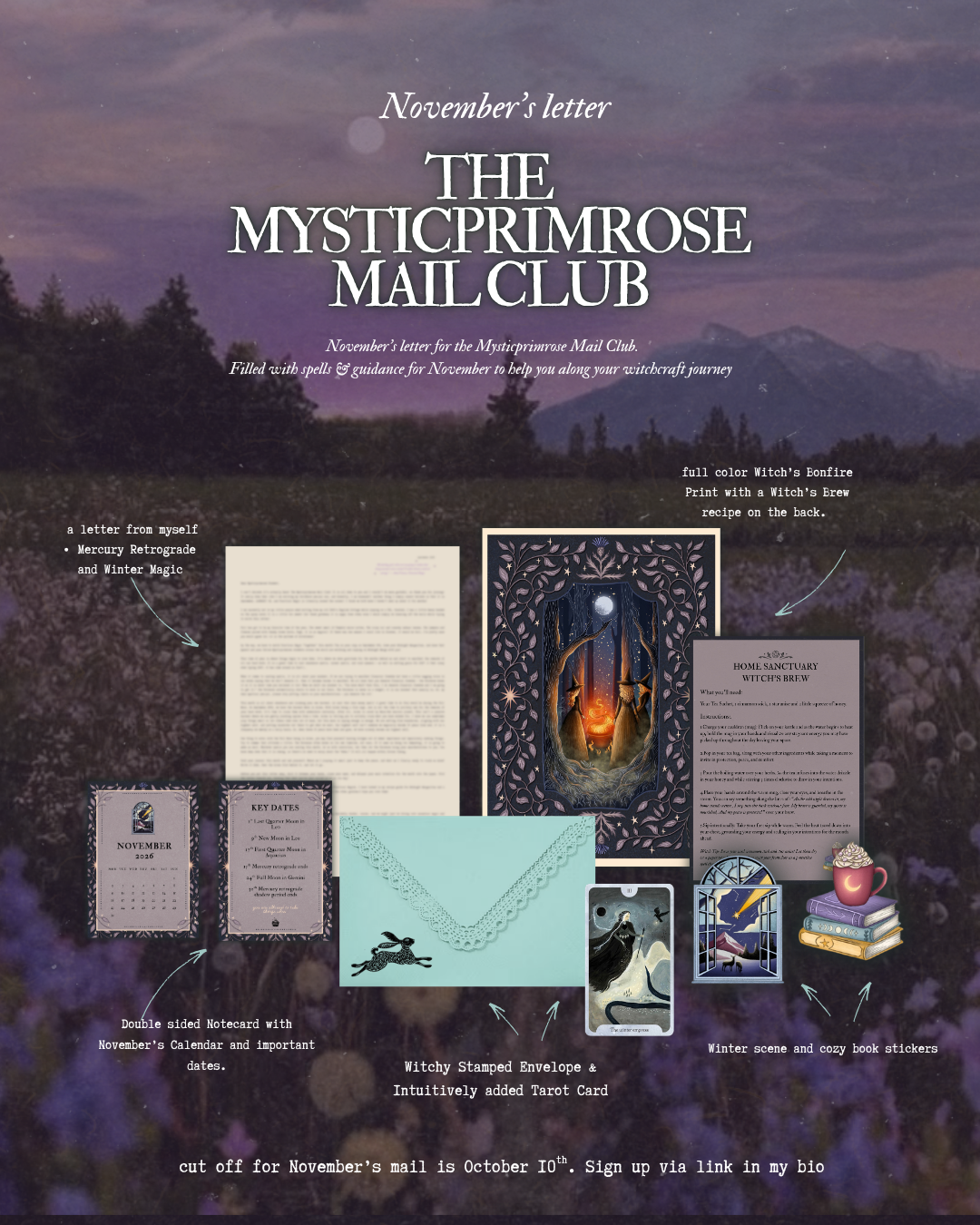 MYSTICPRIMROSE MAIL CLUB