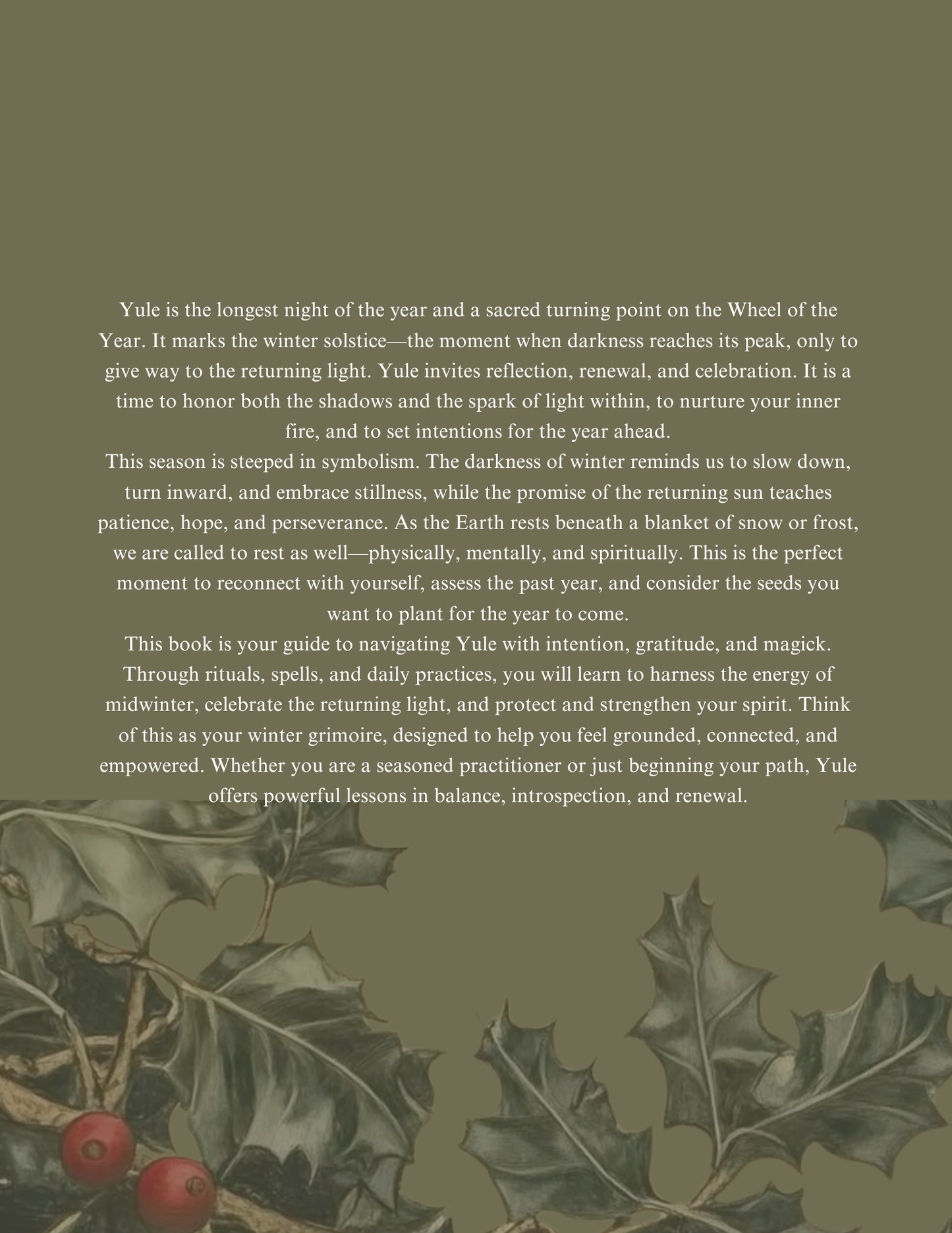 Yule: Embrace the Magic of the Winter Solstice