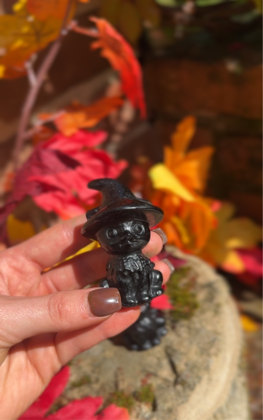 Obsidian witches cat