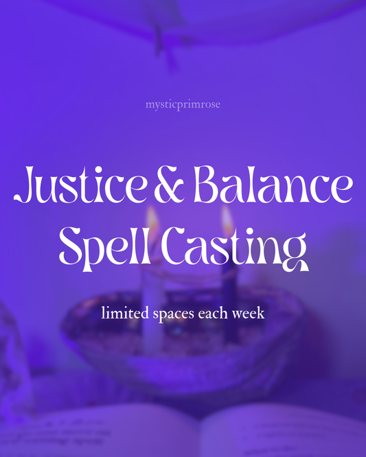 Justice & Balance Spell Casting