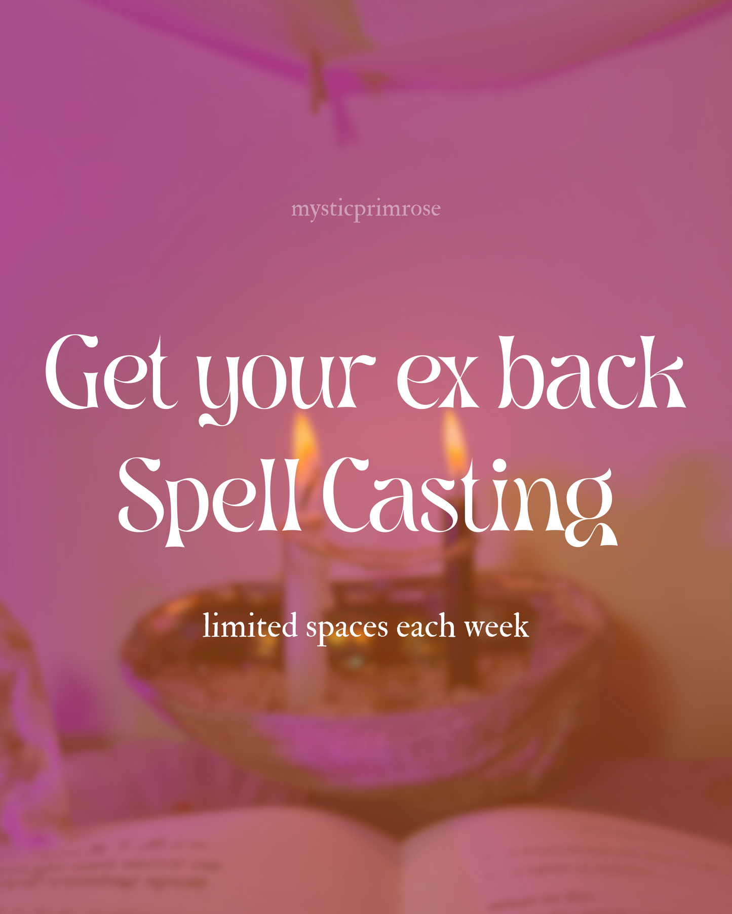 Get your Ex back Love Spell