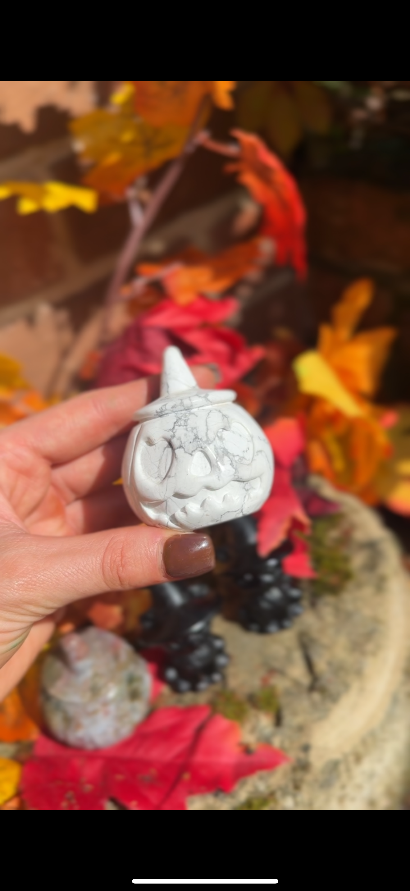 Crystal pumpkin