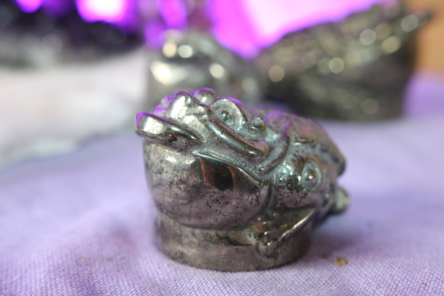 Pyrite Money Frogs