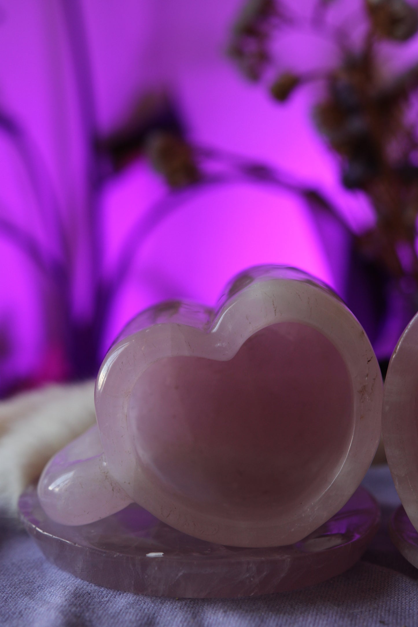 Rose Quartz Tea cup and Saucer