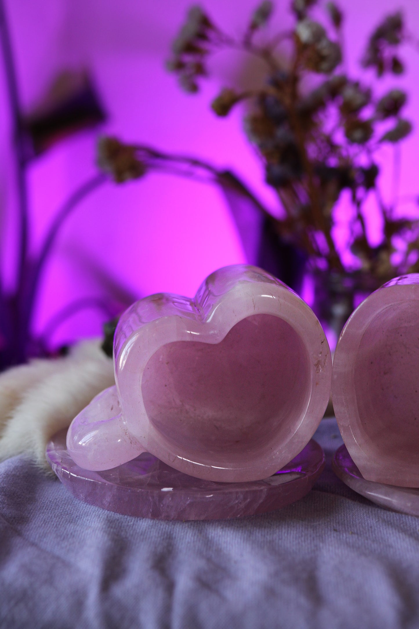 Rose Quartz Tea cup and Saucer