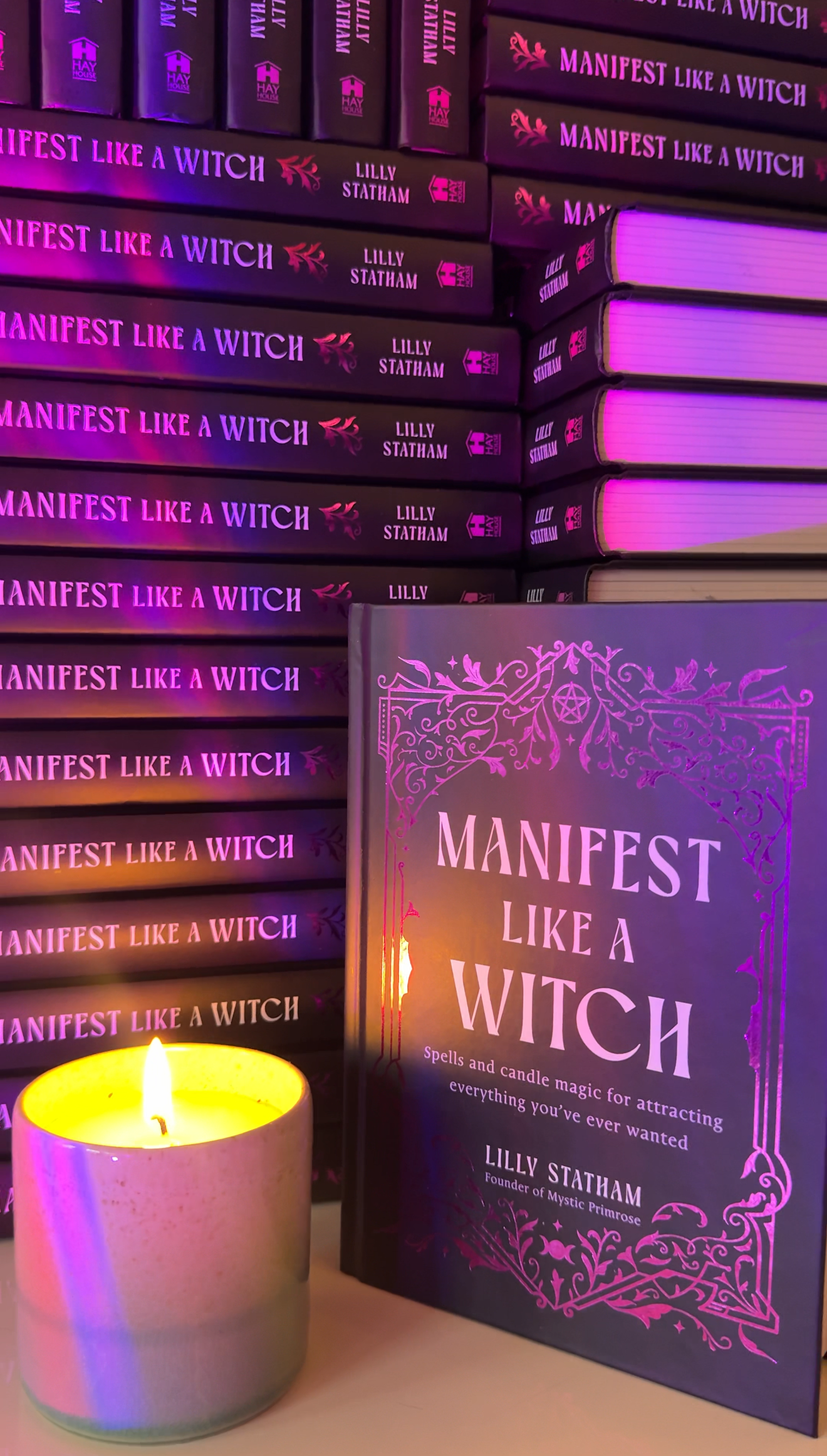 Manifest Like A Witch: Spells and Candle Magic for Attracting Everything You’ve Ever Wanted(Signed by me!)