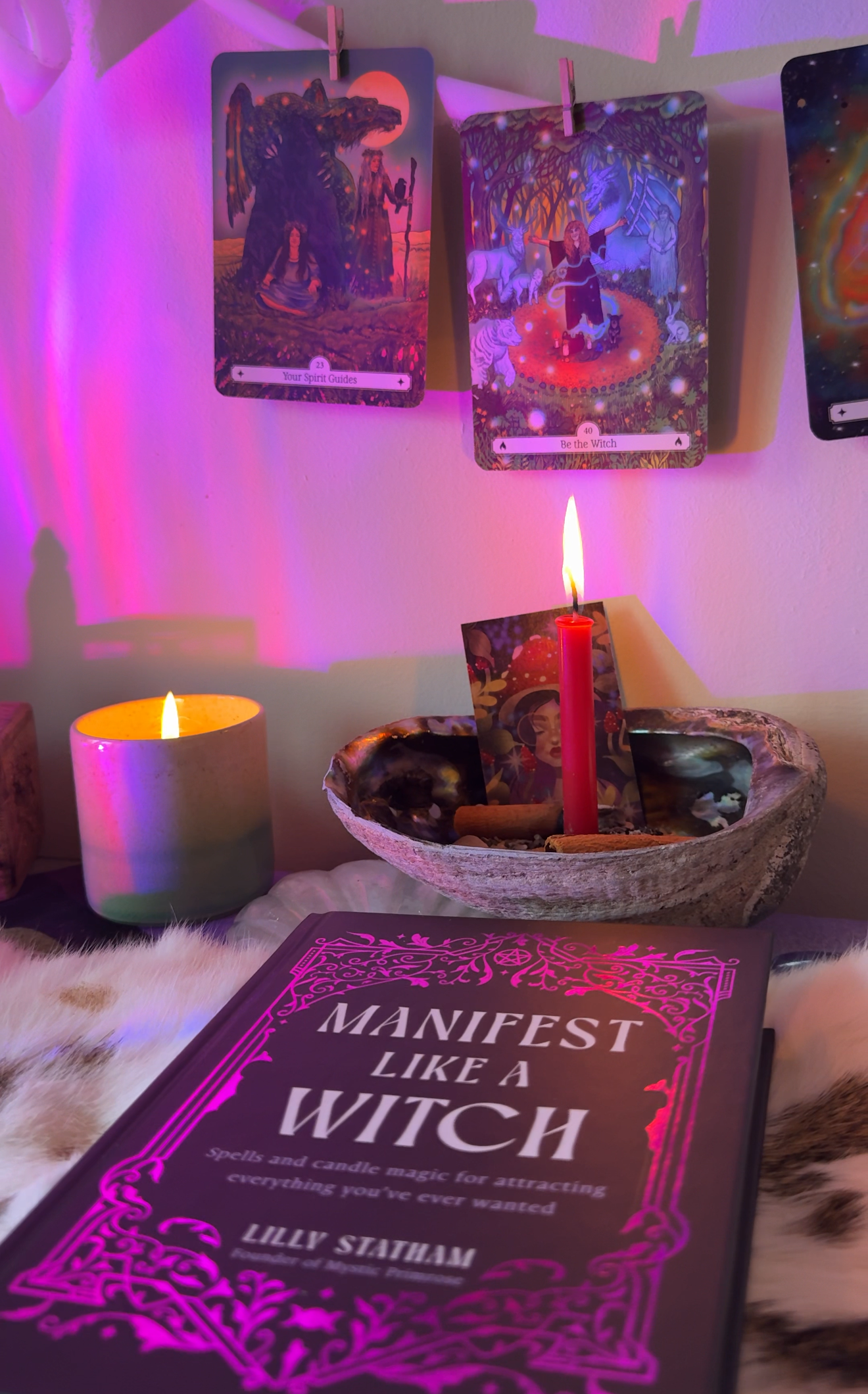 Manifest Like A Witch: Spells and Candle Magic for Attracting Everything You’ve Ever Wanted(Signed by me!)