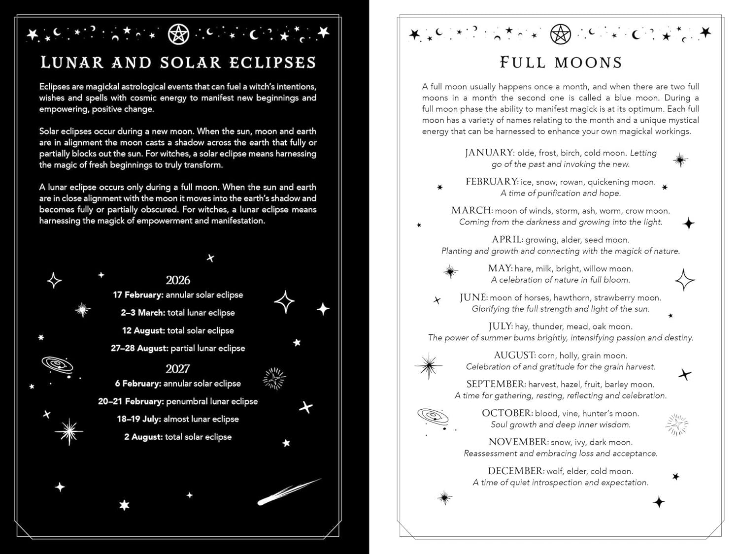 Witches 2025 diary