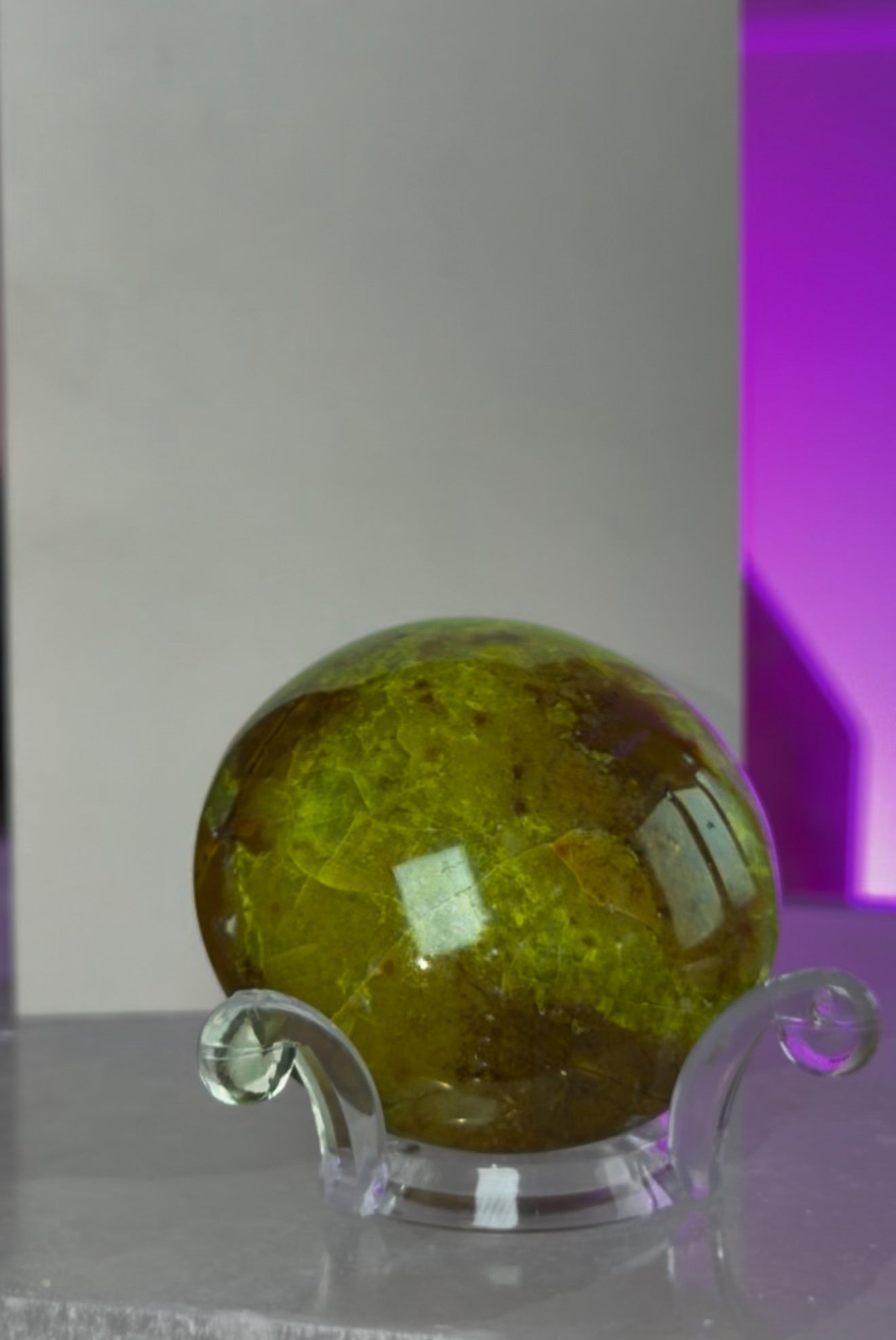 Green Opal Palm Stones