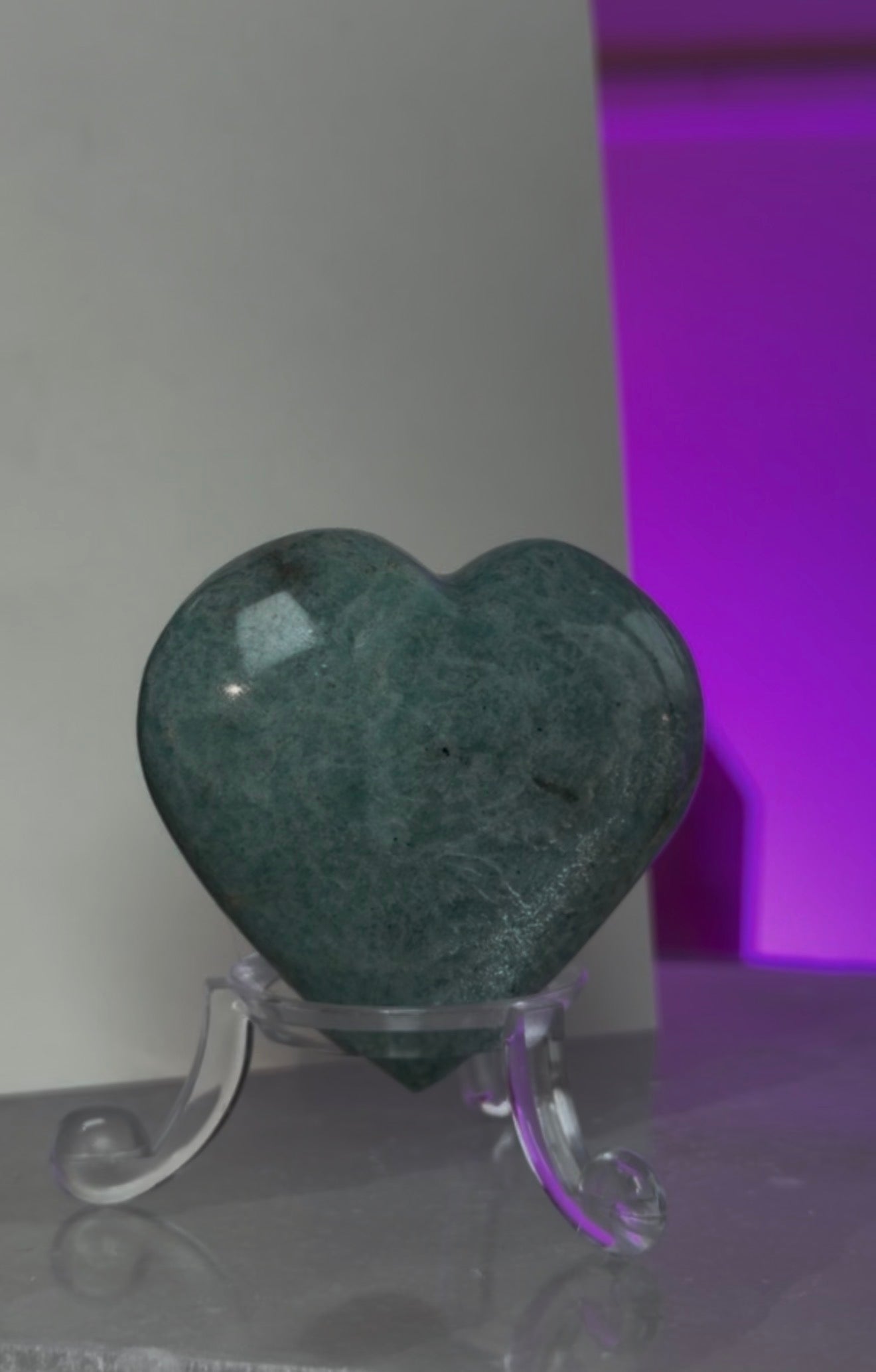 Amazonite Heart