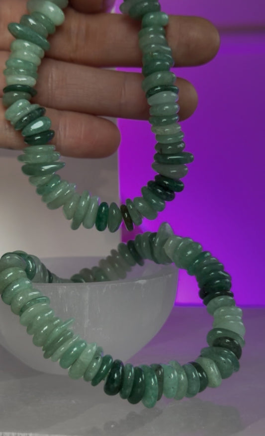 Green Fluorite Bracelet