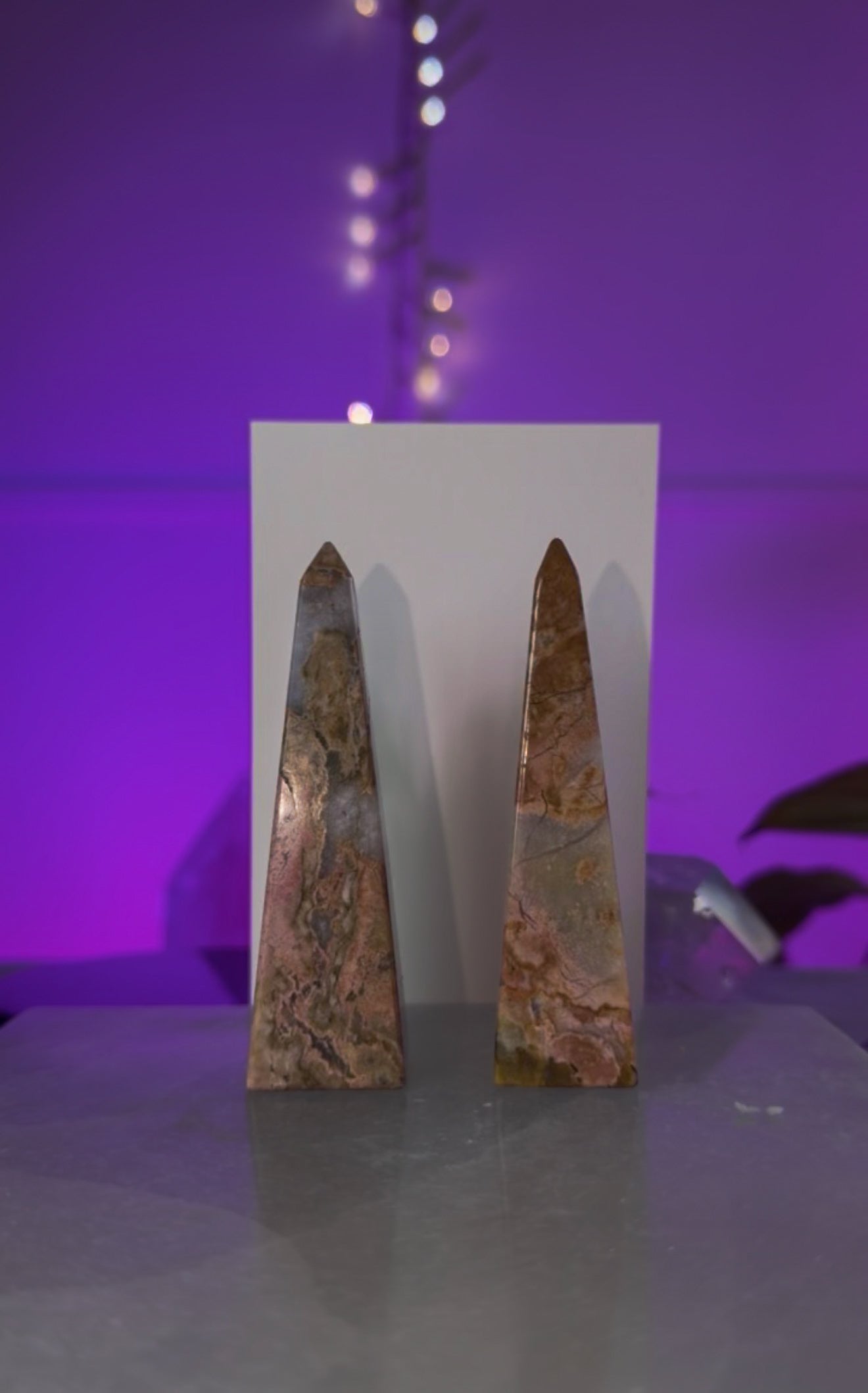 Rhodonite Tower – Healing, Grounding & Heart Energy