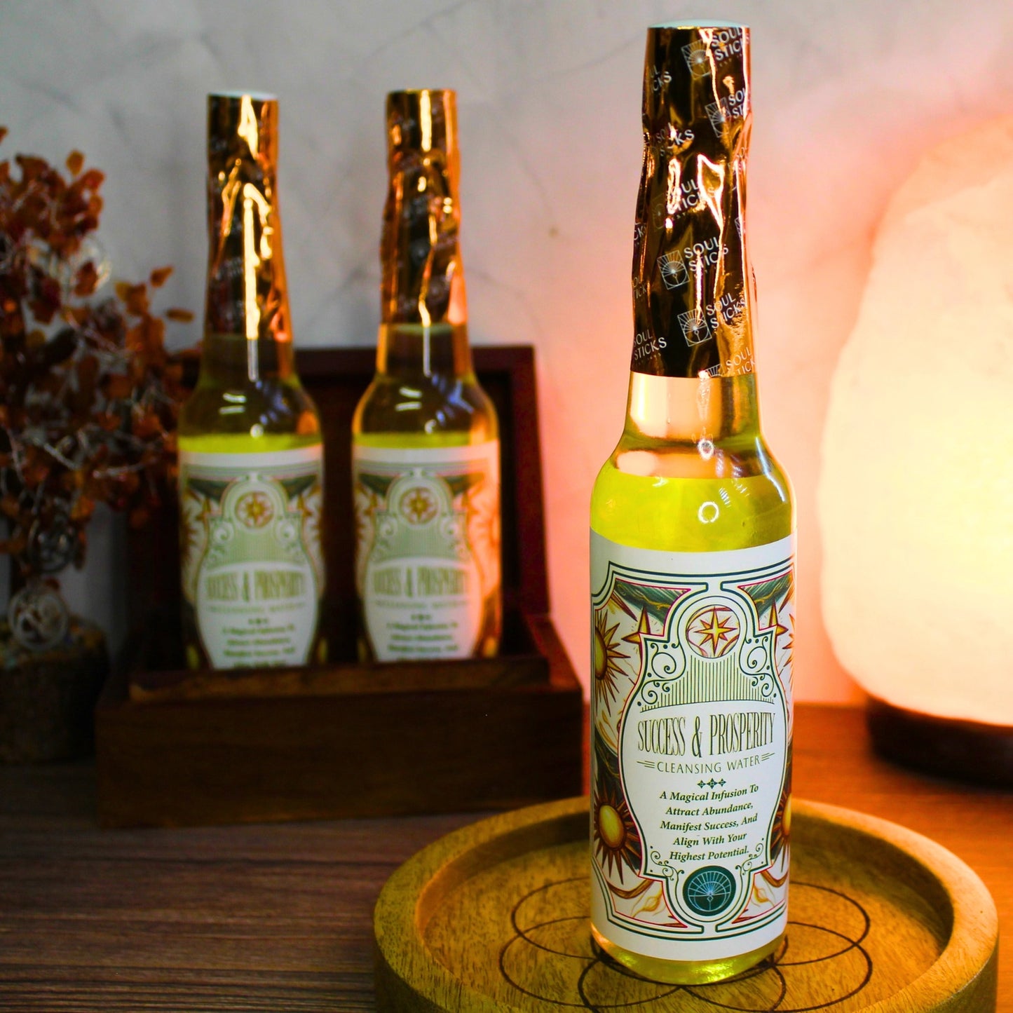 Success and prosperity water