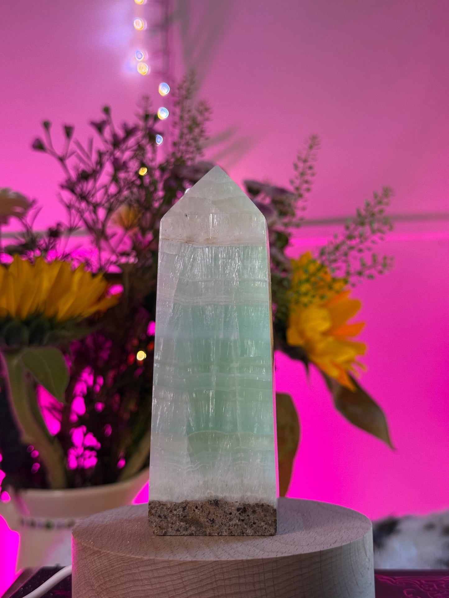 Caribbean Calcite Obelisks: Spiritual Awakening