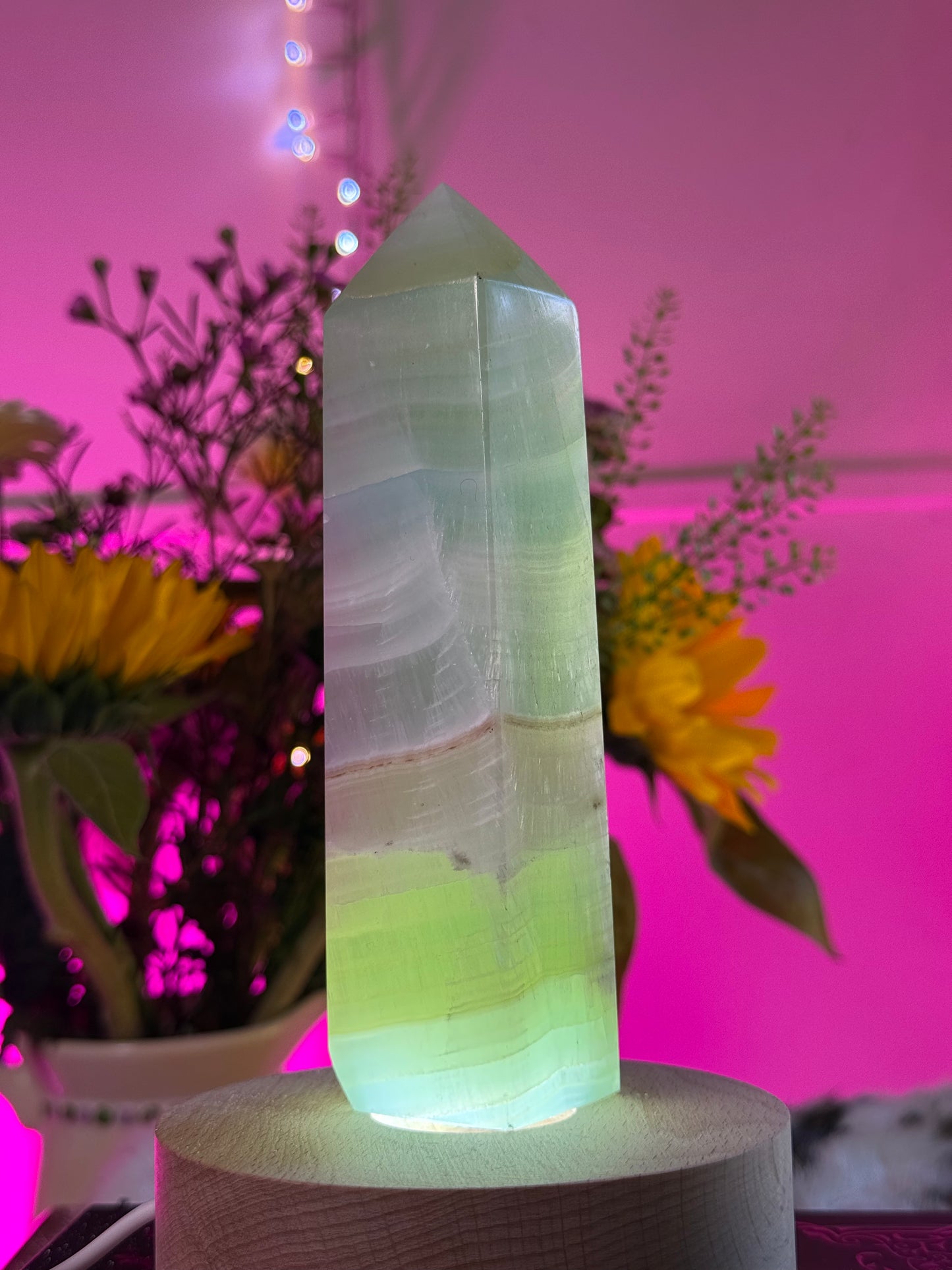 Caribbean Calcite Obelisks: Spiritual Awakening