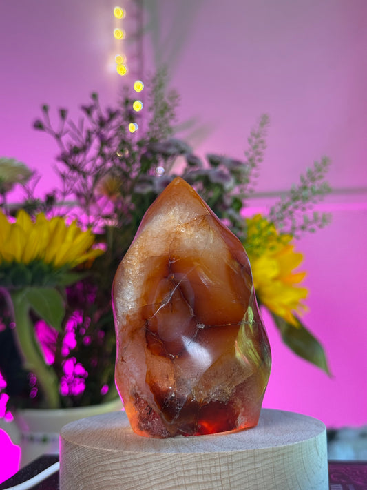 Carnelian Flame: Confidence and Creativity