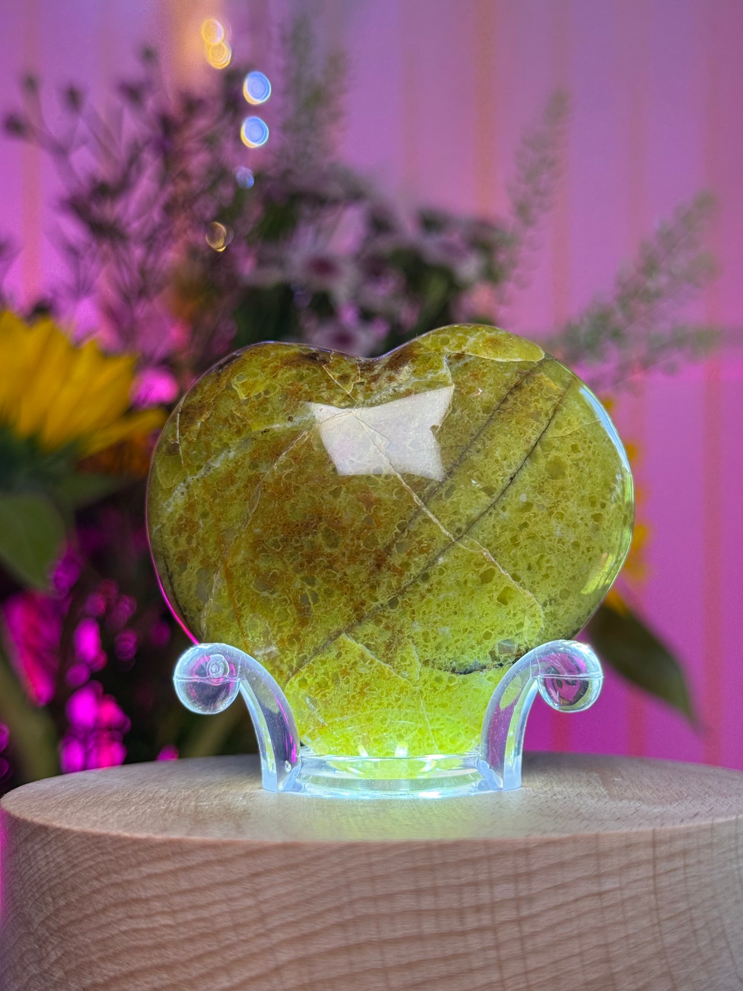 Green Opal Heart: Healing