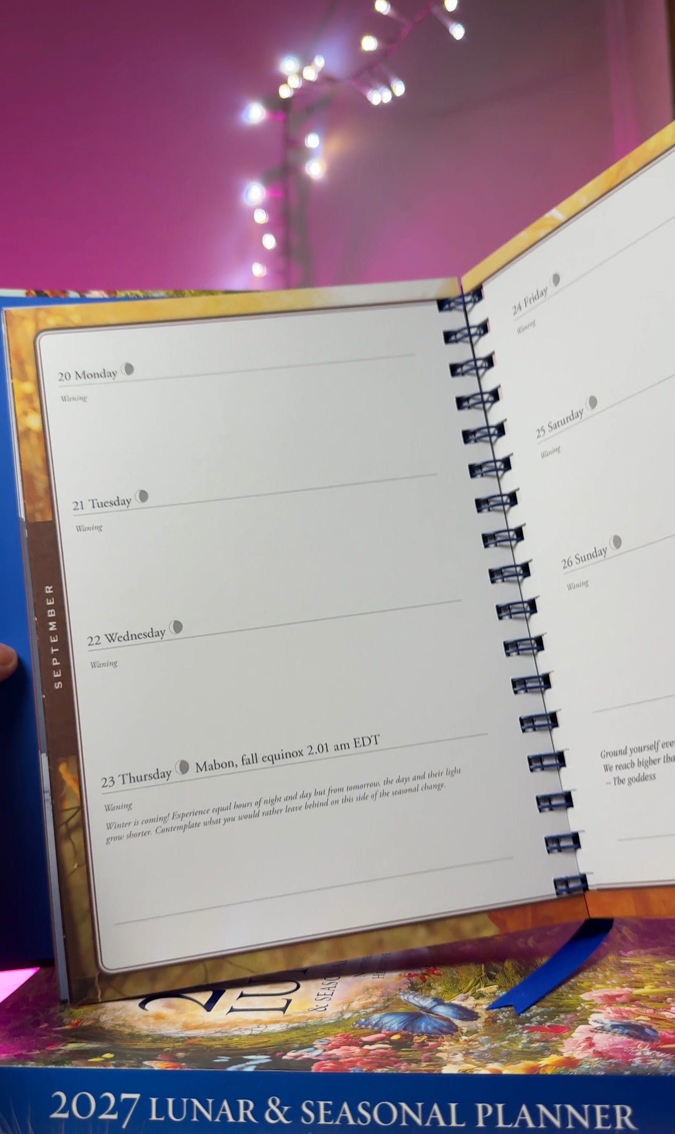 2027 Lunar & Seasonal Planner (Northern Hemisphere) - Stacey DeMarco