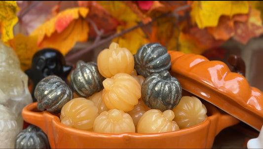 Crystal pumpkins