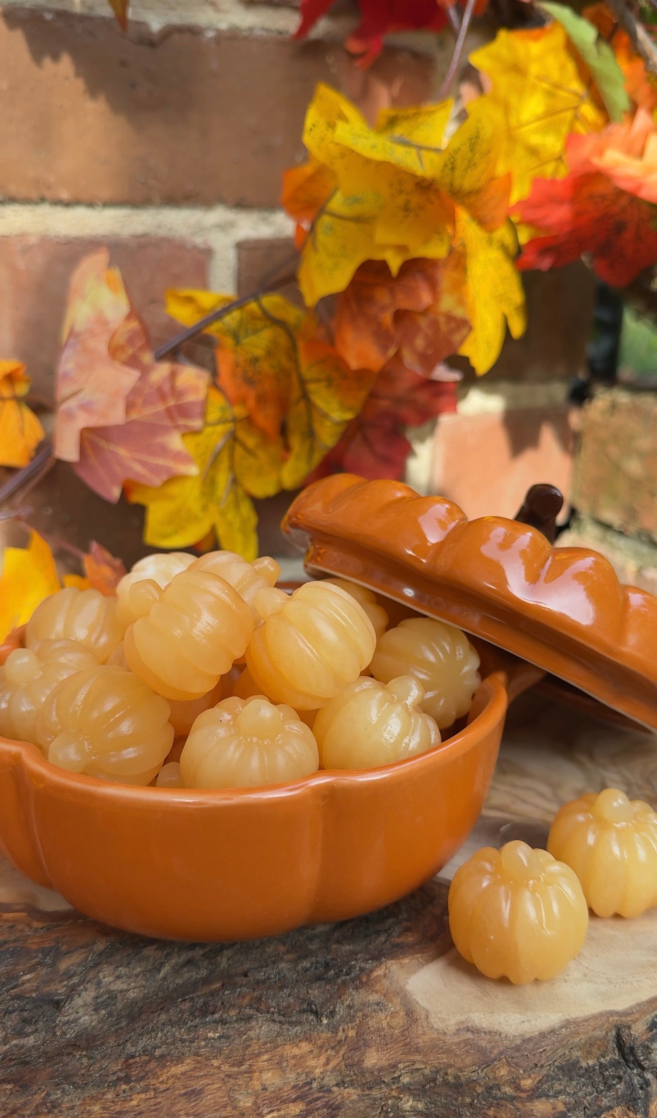 Crystal pumpkins