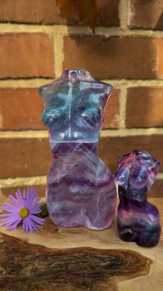 Fluorite Body Statue