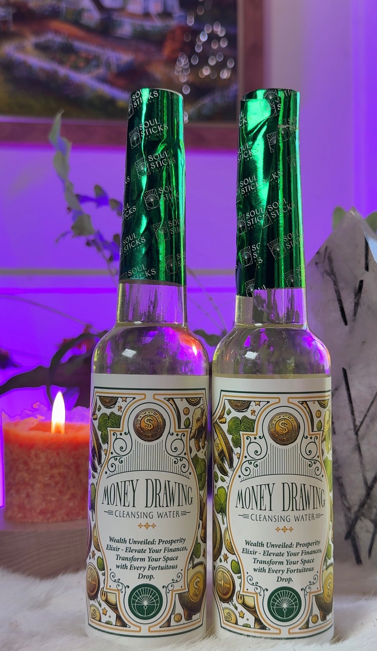 Money Drawing Cleansing Water