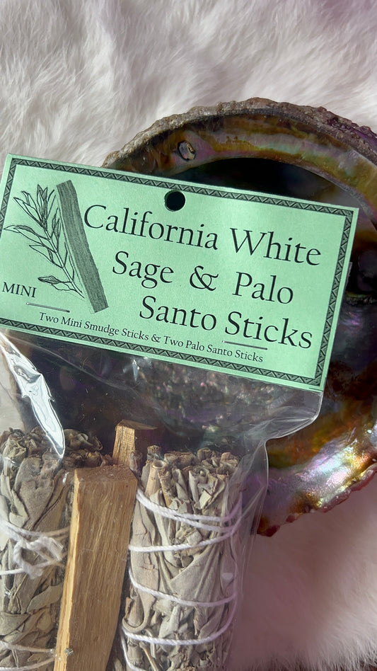 Californian white sage and palo Santo bundle
