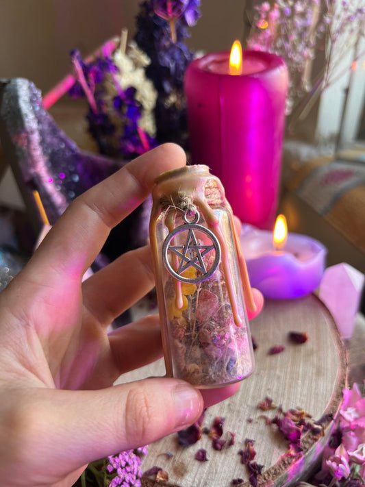 Lammas celebration spell jar