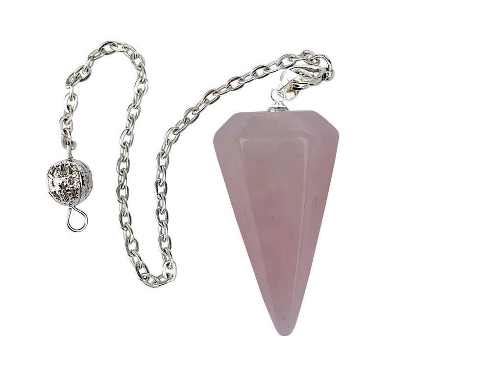 Rose Pendulum Rose Quartz Pendulum | Mystic Primrose UK – WITCHCRAFT STORE MYSTICPRIMROSE