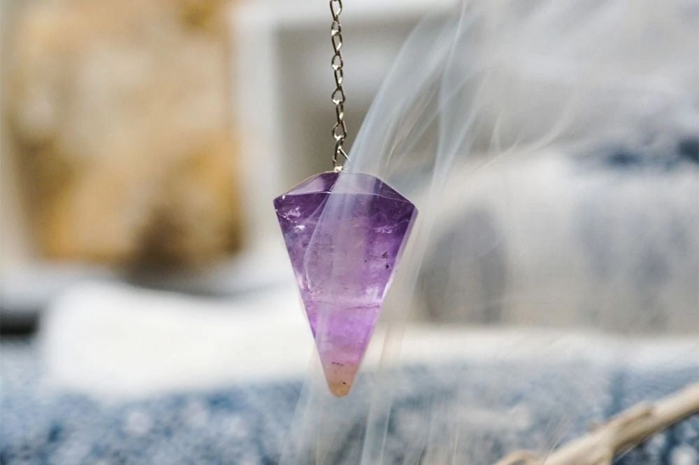 Amethyst pendulum